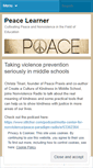 Mobile Screenshot of peacelearner.org